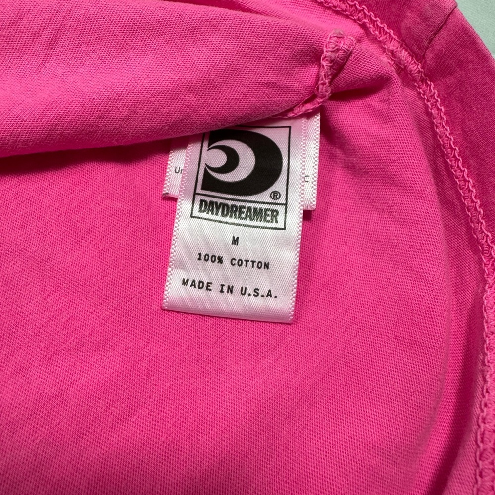 Daydreamer for Free People Hot Pink Blondie Tee size medium - Picture 4 of 6